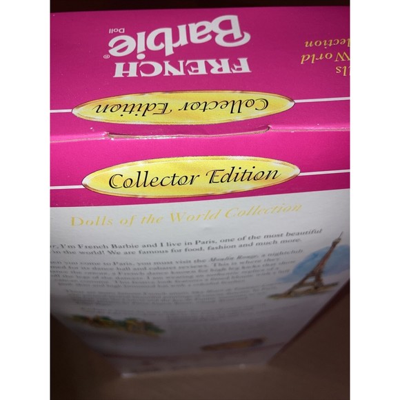 French Barbie Second Collectors Edition 1996 Mattel Dolls of the World NIB New - Picture 10 of 12